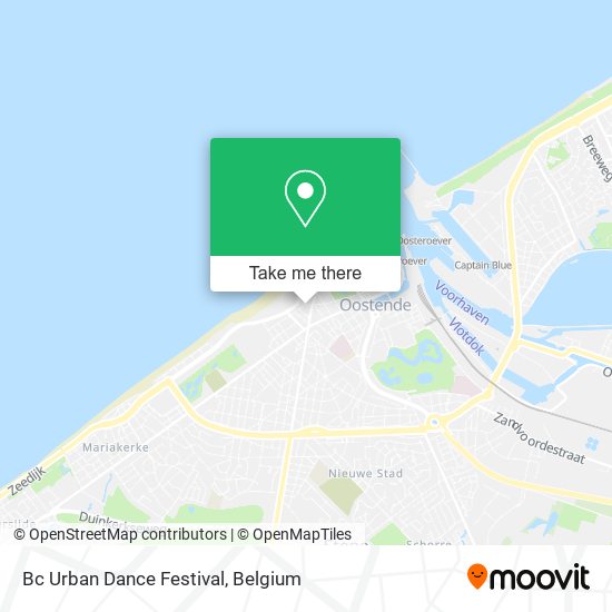 Bc Urban Dance Festival map