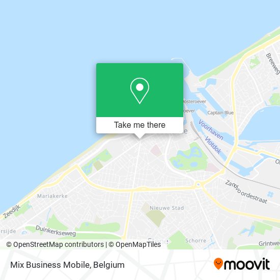 Mix Business Mobile map