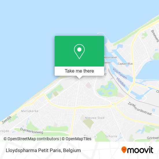 Lloydspharma Petit Paris map