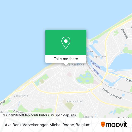 Axa Bank Verzekeringen Michel Roose map