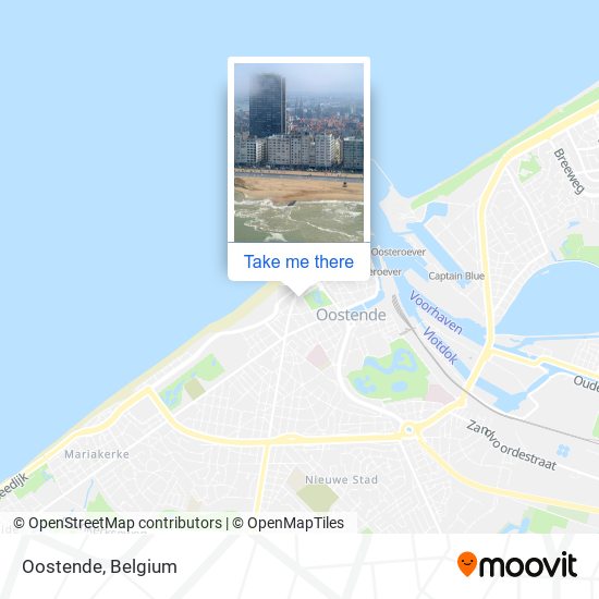 Oostende map