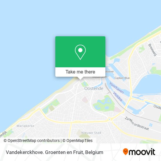 Vandekerckhove. Groenten en Fruit map