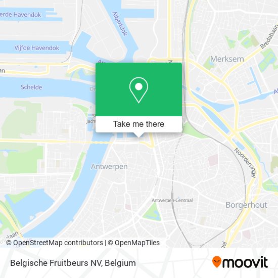 Belgische Fruitbeurs NV map