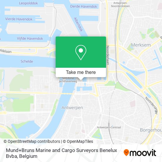 Mund+Bruns Marine and Cargo Surveyors Benelux Bvba map