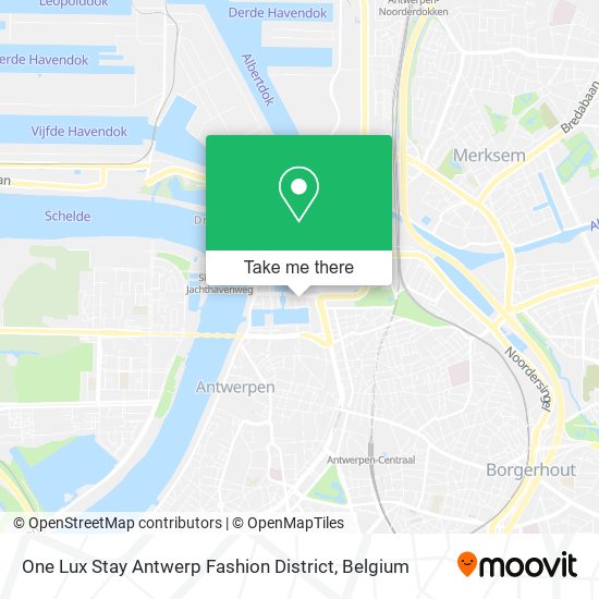 One Lux Stay Antwerp Fashion District plan