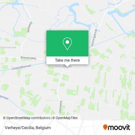 Verheye/Cecilia map