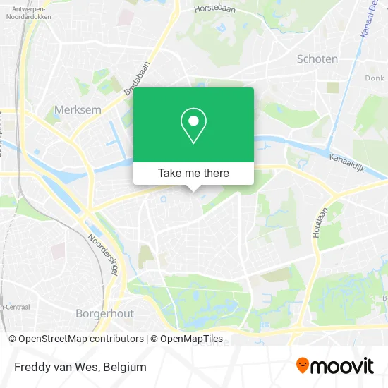 Freddy van Wes map