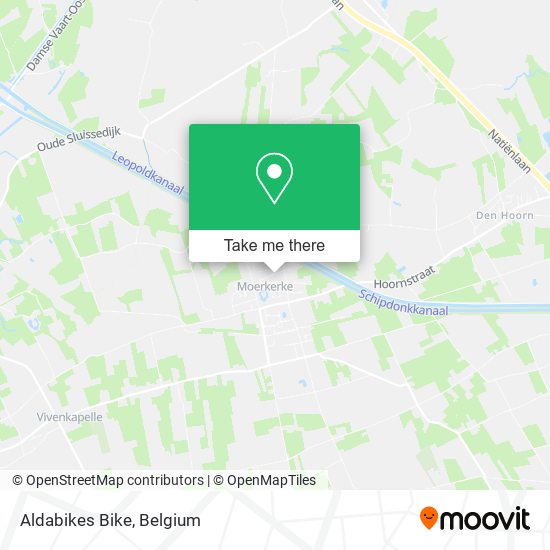 Aldabikes Bike map