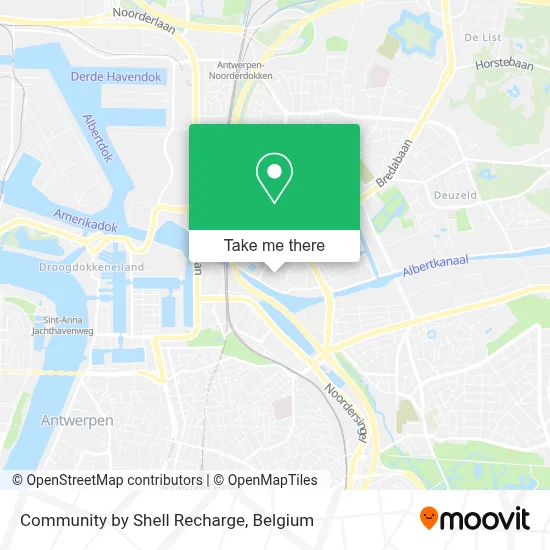 Community by Shell Recharge map