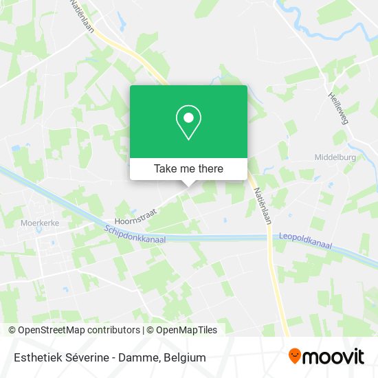 Esthetiek Séverine - Damme map