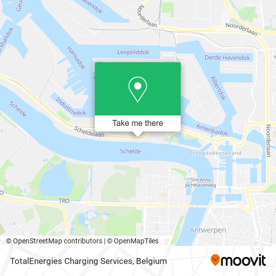 TotalEnergies Charging Services map