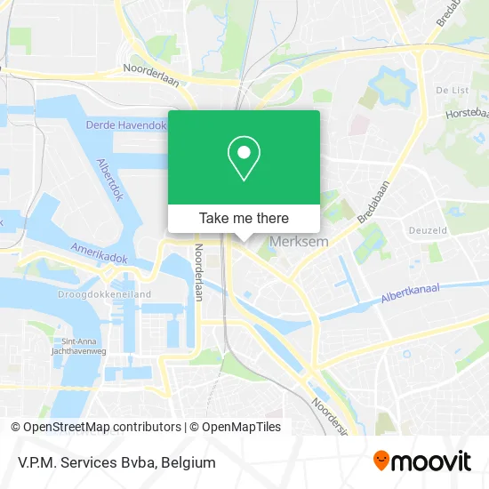 V.P.M. Services Bvba map