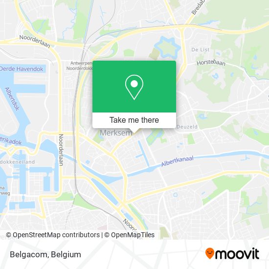 Belgacom map