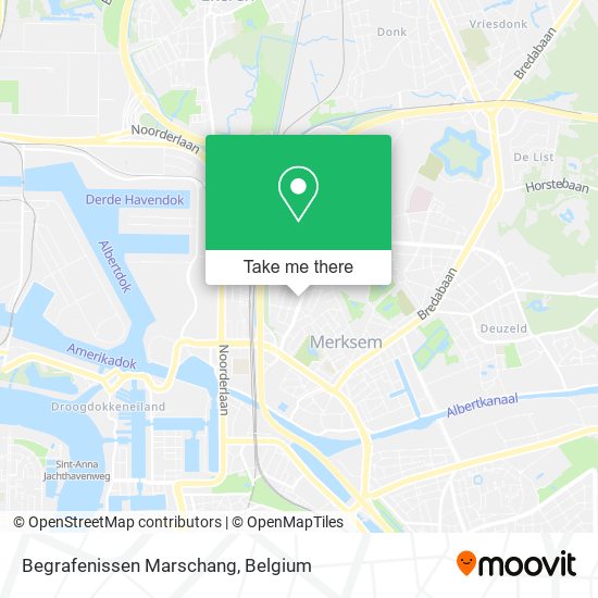 Begrafenissen Marschang map