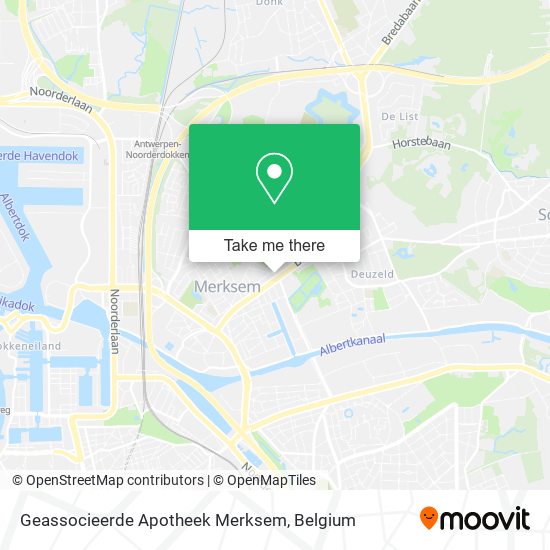 Geassocieerde Apotheek Merksem map