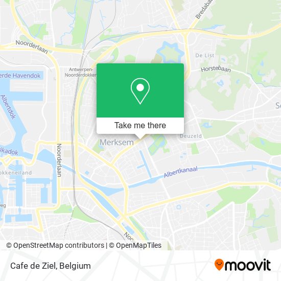 Cafe de Ziel map