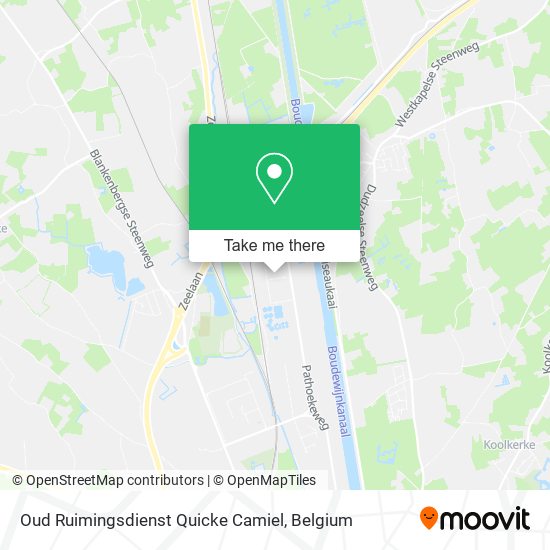 Oud Ruimingsdienst Quicke Camiel map