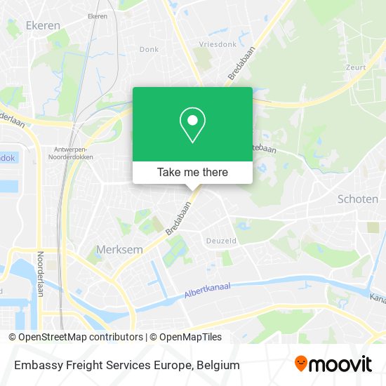 Embassy Freight Services Europe plan