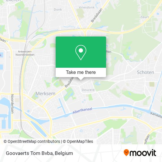 Goovaerts Tom Bvba map