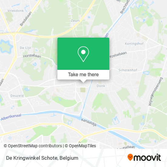 De Kringwinkel Schote map