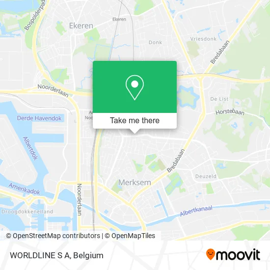WORLDLINE S A map