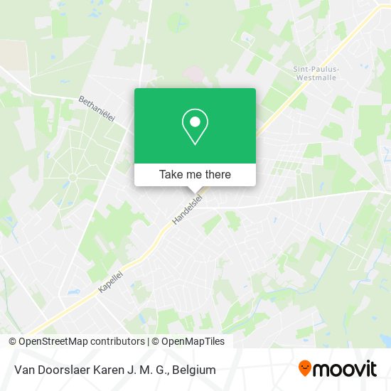 Van Doorslaer Karen J. M. G. map