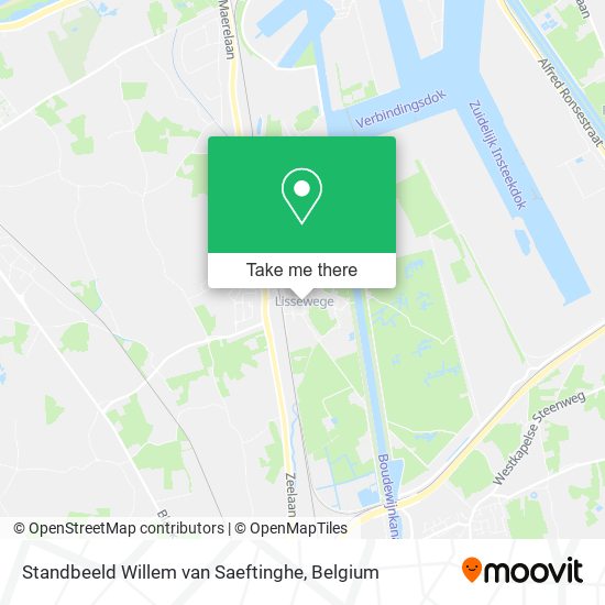 Standbeeld Willem van Saeftinghe map