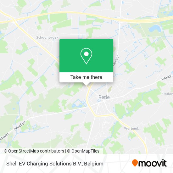 Shell EV Charging Solutions B.V. map