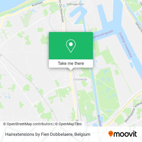 Hairextensions by Fien Dobbelaere map