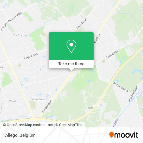 Allego map