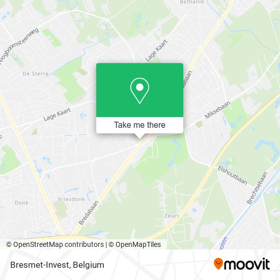 Bresmet-Invest map