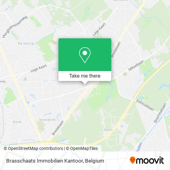 Brasschaats Immobilien Kantoor plan