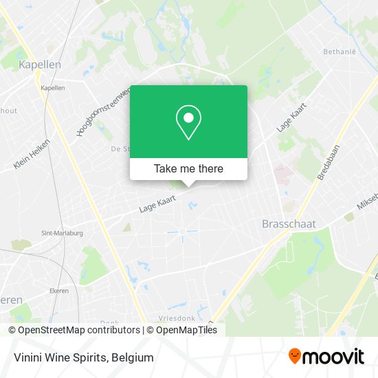 Vinini Wine Spirits map