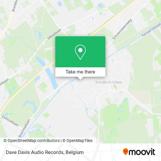 Dave Davis Audio Records map