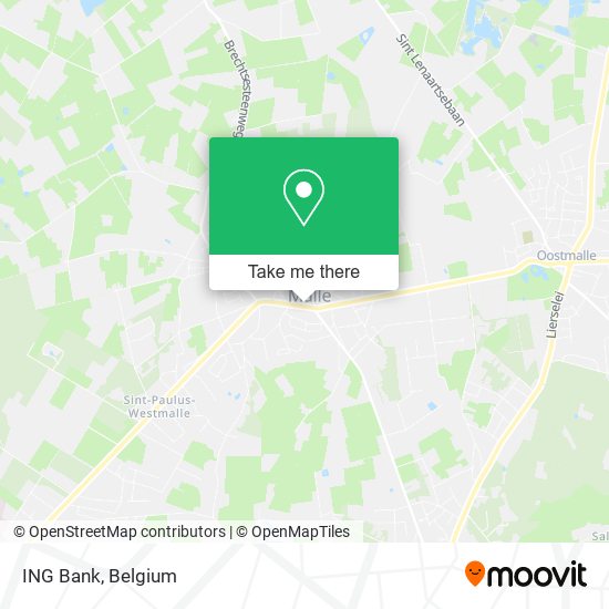 ING Bank map