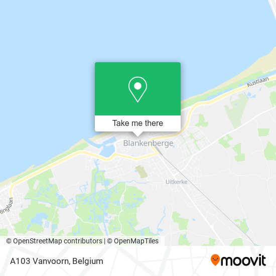 A103 Vanvoorn map