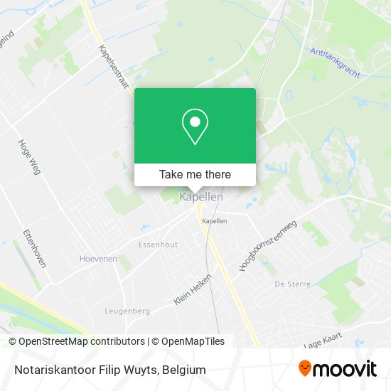 Notariskantoor Filip Wuyts map