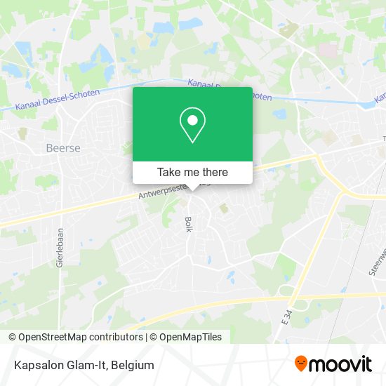Kapsalon Glam-It map
