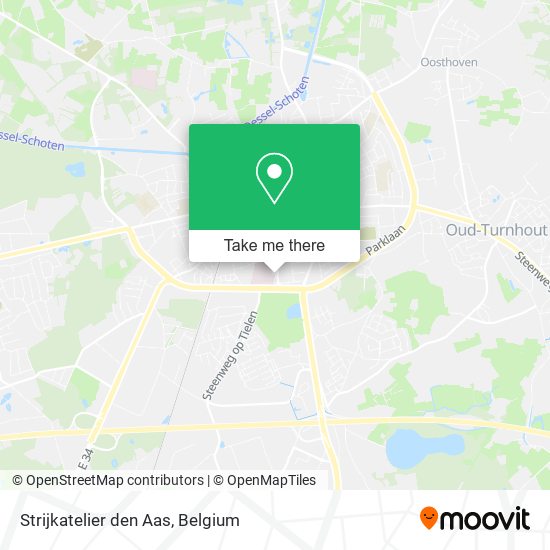 Strijkatelier den Aas map