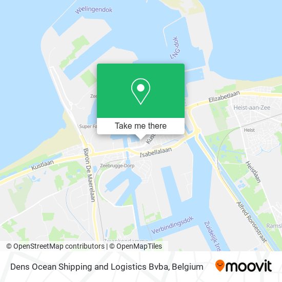 Dens Ocean Shipping and Logistics Bvba map