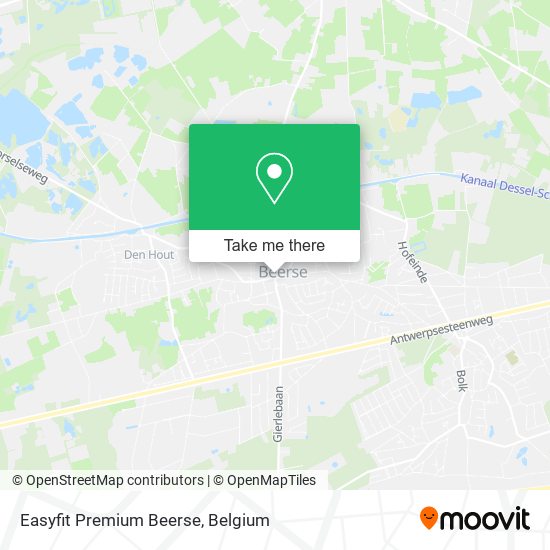Easyfit Premium Beerse map