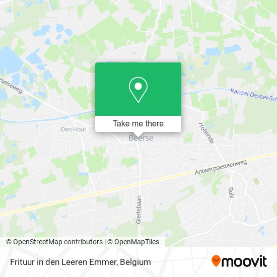 Frituur in den Leeren Emmer map