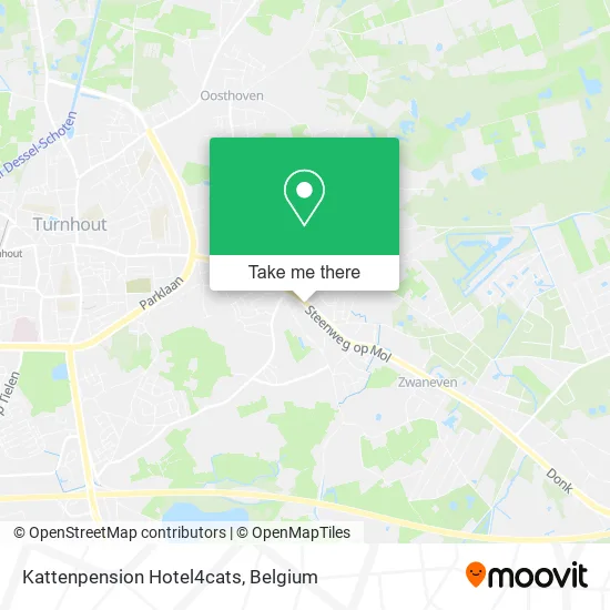 Kattenpension Hotel4cats map