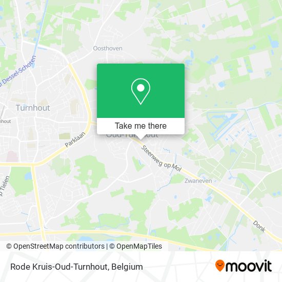 Rode Kruis-Oud-Turnhout map