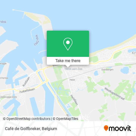 Café de Golfbreker map