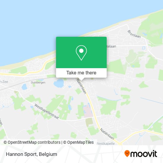 Hannon Sport map