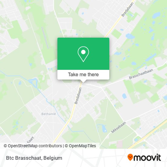 Btc Brasschaat map