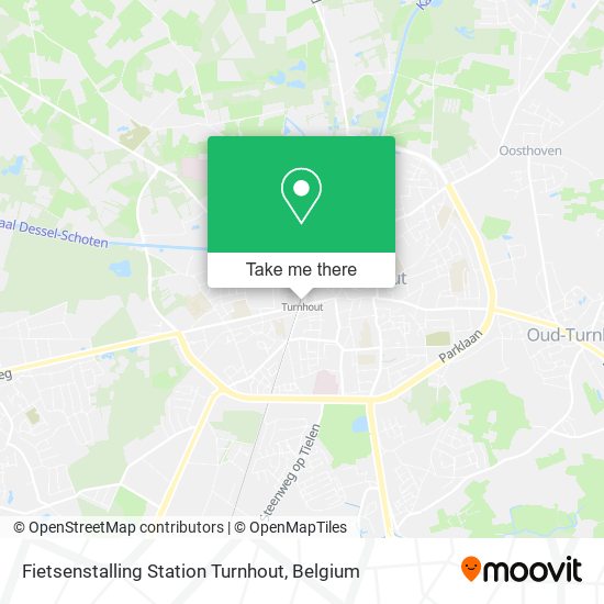 Fietsenstalling Station Turnhout map