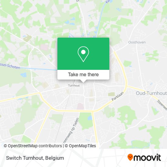 Switch Turnhout map