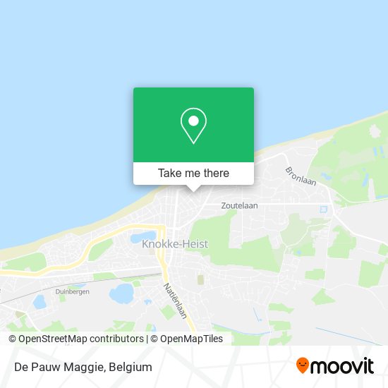 De Pauw Maggie map